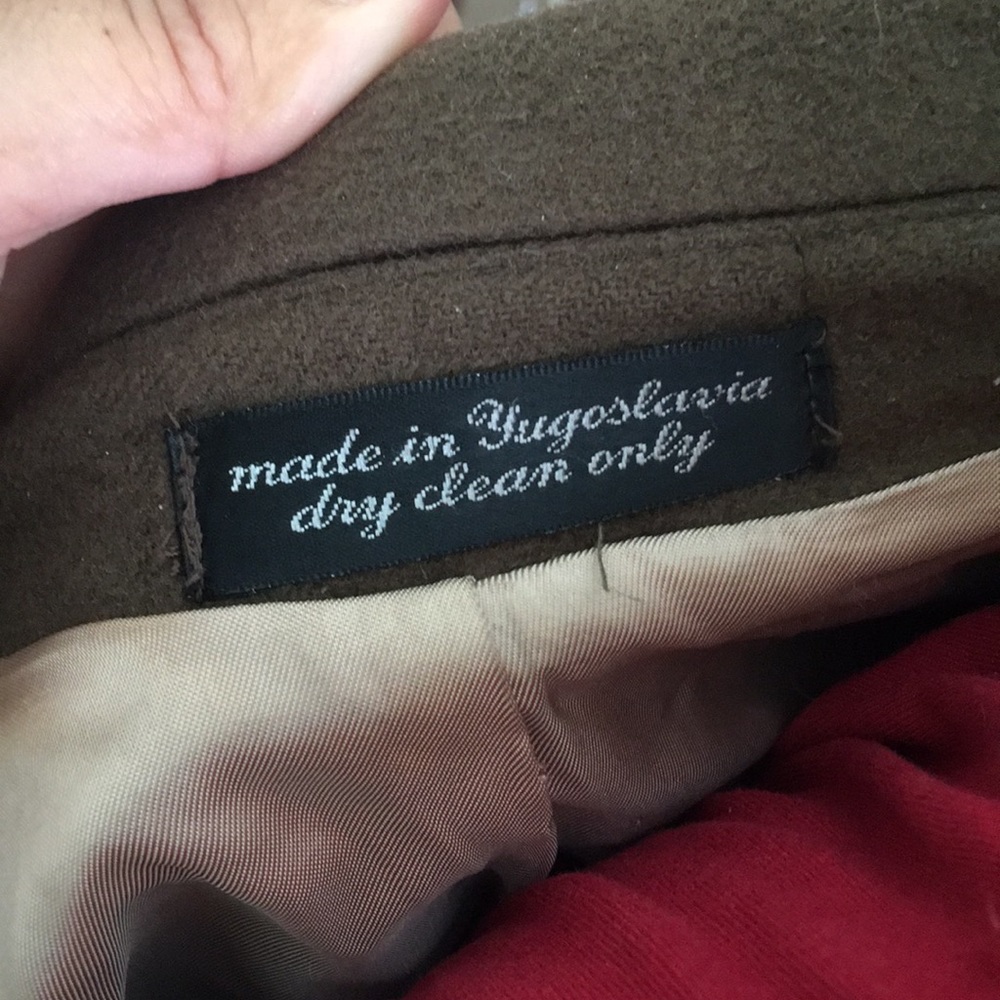 Mens Kasper Wool Winter Over coat - Picture 7 of 8